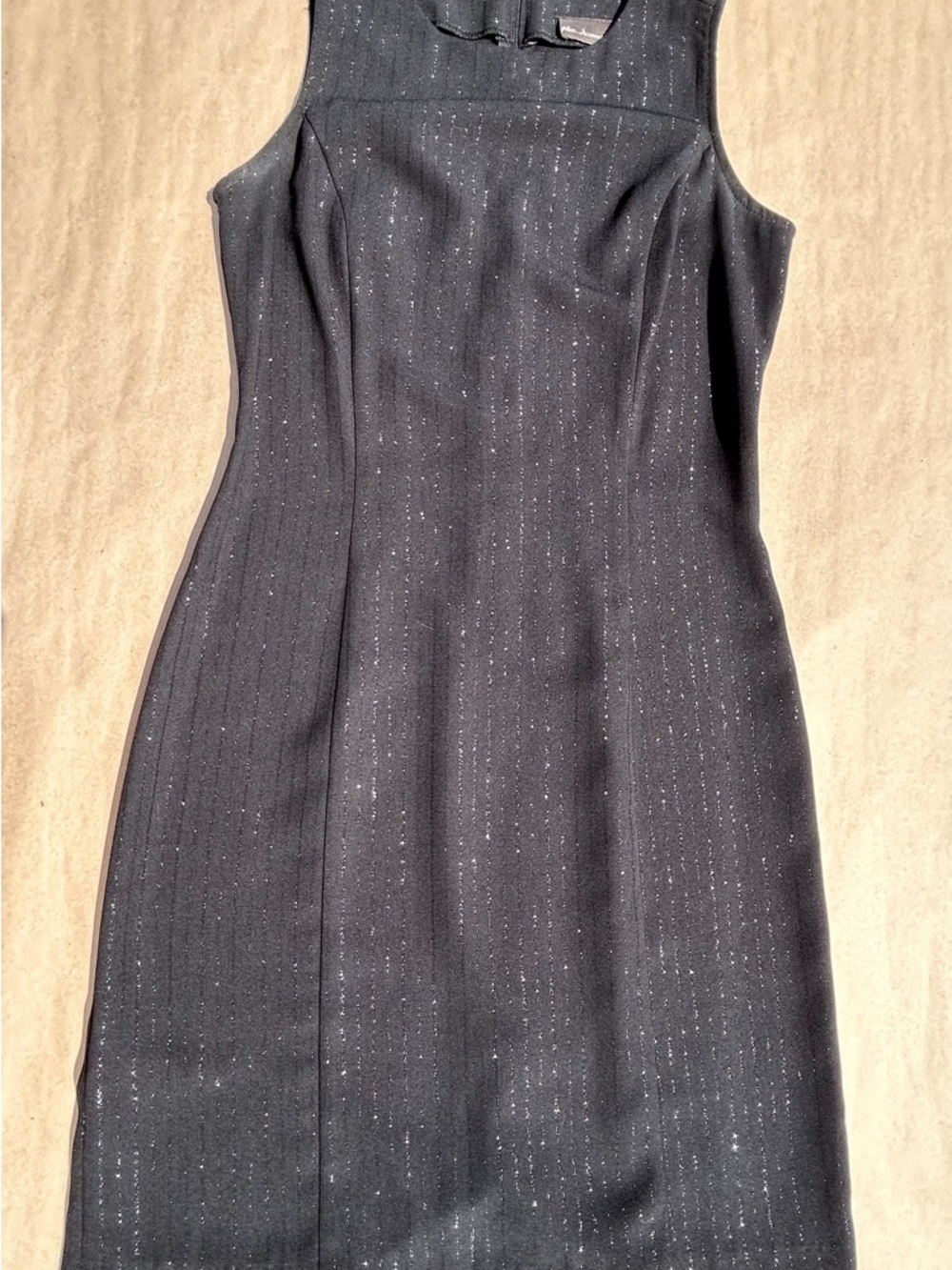 Accomplice Black Sparkle Dress - Made in Canada